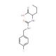 2-({[(4-fluorobenzyl)amino]carbonyl}amino)pentanoic acid - chemical structure image