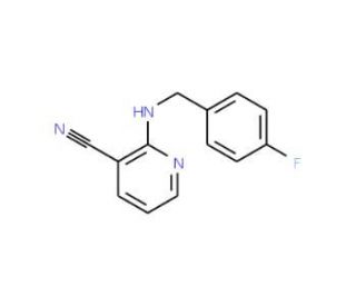 2-[(4-Fluorobenzyl)amino]nicotinonitrile - chemical structure image