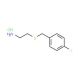 2-[(4-Fluorobenzyl)sulfanyl]ethylamine hydrochloride (CAS 1170404-43-9) - chemical structure image