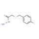 2-[(4-Fluorobenzyl)thio]acetohydrazide - chemical structure image