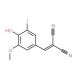 2-[(4-Hydroxy-3-iodo-5-methoxyphenyl)methylene]malononitrile - chemical structure image