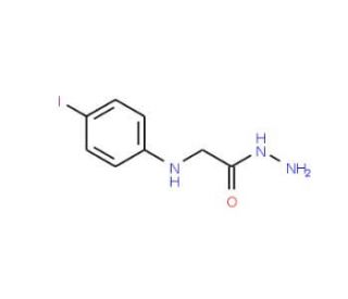 2-[(4-Iodophenyl)amino]acetohydrazide - chemical structure image