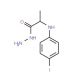 2-[(4-Iodophenyl)amino]propanohydrazide - chemical structure image