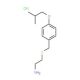 2-[(4-Isobutoxybenzyl)sulfanyl]ethanamine hydrochloride - chemical structure image