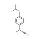 2-[(4-Isobutyl)phenyl]proprionitrile (CAS 58609-73-7) - chemical structure image