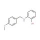 2-[(4-methoxybenzyl)amino]phenol - chemical structure image