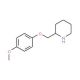 2-[(4-Methoxyphenoxy)methyl]piperidine - chemical structure image