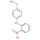 2-[(4-methoxyphenyl)amino]benzoic acid (CAS 13501-67-2) - chemical structure image