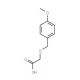 2-[(4-methoxyphenyl)methoxy]acetic acid (CAS 88920-24-5) - chemical structure image