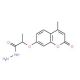 2-[(4-methyl-2-oxo-2H-chromen-7-yl)oxy]propanohydrazide - chemical structure image