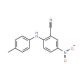 2-[(4-Methylphenyl)amino]-5-nitrobenzonitrile - chemical structure image