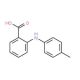 2-[(4-methylphenyl)amino]benzoic acid (CAS 16524-23-5) - chemical structure image
