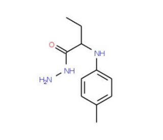 2-[(4-Methylphenyl)amino]butanohydrazide - chemical structure image