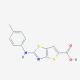 2-[(4-methylphenyl)amino]thieno[2,3-d][1,3]thiazole-5-carboxylic acid - chemical structure image