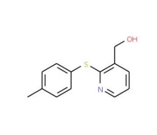{2-[(4-Methylphenyl)sulfanyl]-3-pyridinyl}methanol - chemical structure image