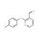 2-[(4-Methylphenyl)sulfanyl]nicotinaldehyde - chemical structure image