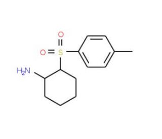 2-[(4-methylphenyl)sulfonyl]cyclohexanamine - chemical structure image