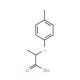 2-[(4-methylphenyl)thio]propanoic acid (CAS 17431-98-0) - chemical structure image