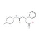 [{2-[(4-Methylpiperazin-1-yl)amino]-2-oxoethyl}(phenyl)amino]acetic acid - chemical structure image