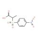 2-[(4-nitrophenyl)sulfonyl]propanoic acid - chemical structure image