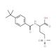 2-[(4-tert-butylbenzoyl)amino]-4-(methylsulfonyl)butanoic acid - chemical structure image