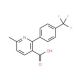 2-[(4-Trifluoromethyl)phenyl]-6-methylnicotinic Acid (CAS 883241-16-5) - chemical structure image