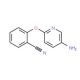 2-[(5-aminopyridin-2-yl)oxy]benzonitrile - chemical structure image