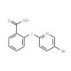 2-[(5-bromopyridin-2-yl)sulfanyl]benzoic acid - chemical structure image