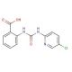 2-{[(5-chloropyridin-2-yl)carbamoyl]amino}benzoic acid - chemical structure image
