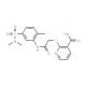 2-[(5-Dimethylsulfamoyl-2-methyl-phenylcarbamoyl)-methylsulfanyl]-nicotinic acid - chemical structure image