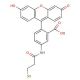 2-[(5-Fluoresceinyl)aminocarbonyl]ethyl Mercaptan (CAS 887355-27-3) - chemical structure image