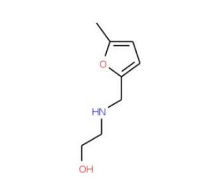 2-[(5-Methyl-furan-2-ylmethyl)-amino]-ethanol - chemical structure image