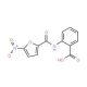 2-[(5-nitro-2-furoyl)amino]benzoic acid - chemical structure image