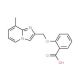 2-[(8-methylimidazo[1,2-a]pyridin-2-yl)methoxy]benzoic acid - chemical structure image
