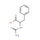 2-[(aminocarbonyl)amino]-3-phenylpropanoic acid (CAS 37534-65-9 ) - chemical structure image