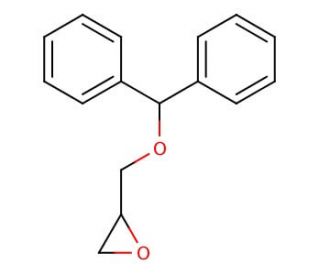 2-[(benzhydryloxy)methyl]oxirane - chemical structure image