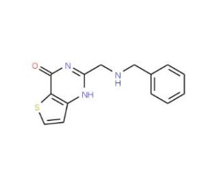 2-[(benzylamino)methyl]thieno[3,2-d]pyrimidin-4(3H)-one - chemical structure image
