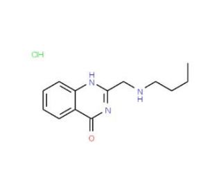 2-[(butylamino)methyl]quinazolin-4(3H)-one hydrochloride - chemical structure image