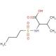 2-[(butylsulfonyl)amino]-3-methylbutanoic acid - chemical structure image