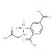 2-{[(carboxymethyl)amino]sulfonyl}terephthalic acid - chemical structure image