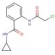 2-[(chloroacetyl)amino]-N-cyclopropylbenzamide - chemical structure image