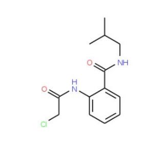 2-[(chloroacetyl)amino]-N-isobutylbenzamide - chemical structure image