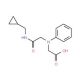 [{2-[(Cyclopropylmethyl)amino]-2-oxoethyl}-(phenyl)amino]acetic acid - chemical structure image