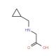 2-[(cyclopropylmethyl)amino]acetic acid - chemical structure image