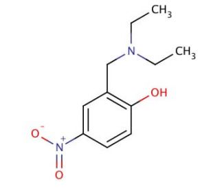 2-[(Diethylamino)methyl]-4-nitrophenol - chemical structure image