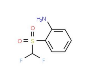 2-[(difluoromethyl)sulfonyl]aniline - chemical structure image