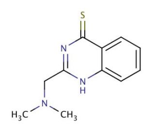 2-[(dimethylamino)methyl]quinazoline-4-thiol - chemical structure image