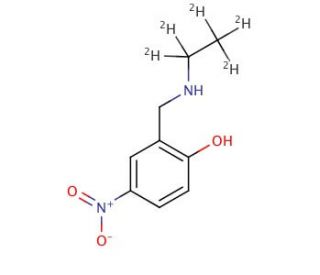 2-[(Ethylamino)methyl]-4-nitrophenol-d5 - chemical structure image