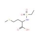 2-[(ethylsulfonyl)amino]-4-(methylthio)butanoic acid - chemical structure image