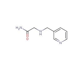 2-[(pyridin-3-ylmethyl)amino]acetamide - chemical structure image